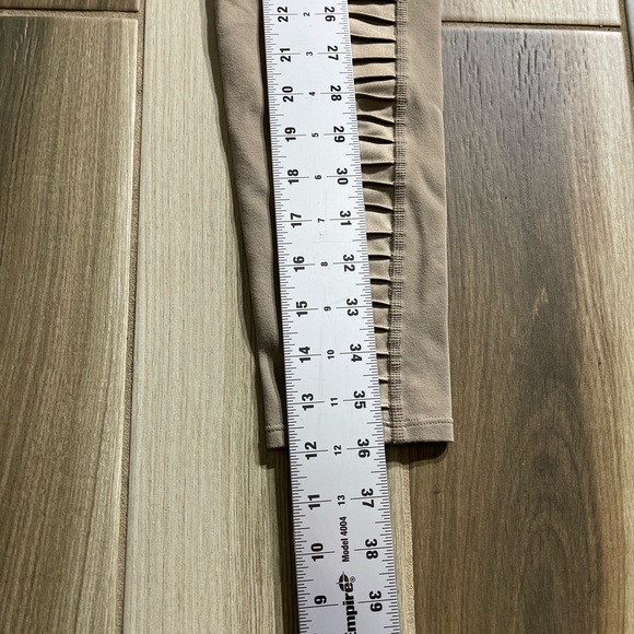 ALO Yoga Taupe Ribbed Leggings - Picture 6 of 8